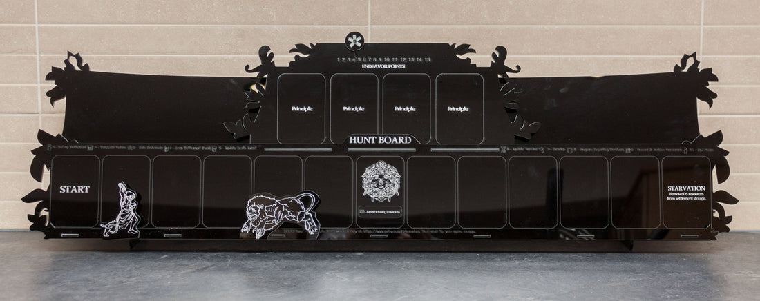 Settlement and Hunt Board – Assembly Instructions