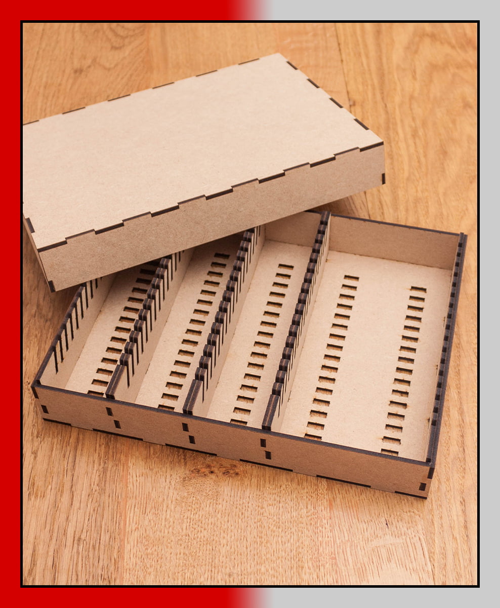 Mini European & Standard Card Storage Box image 0