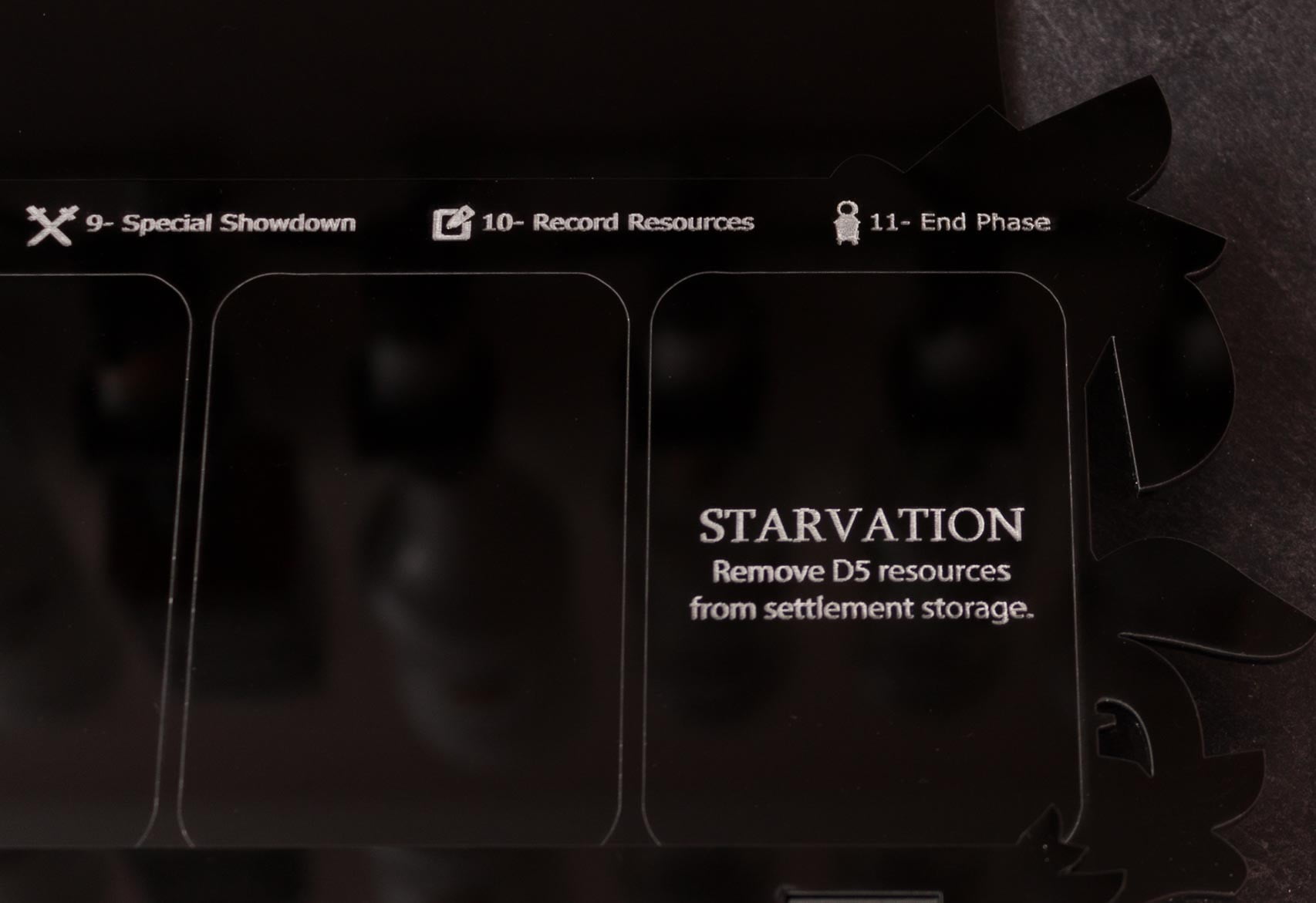 Kingdom Death Monster Settlement and Hunt Board image 4