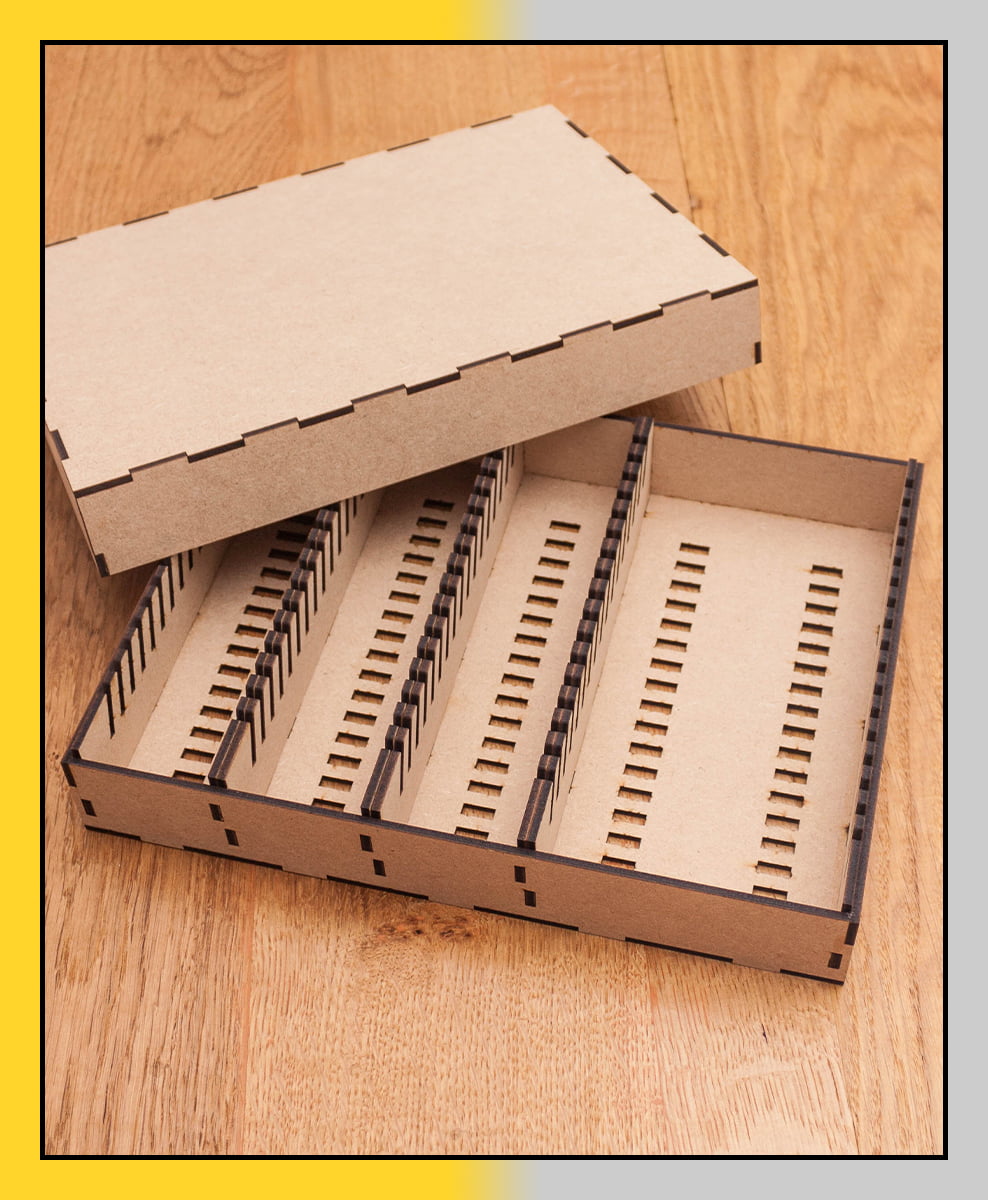 Mini American & Standard Card Storage Box image 0