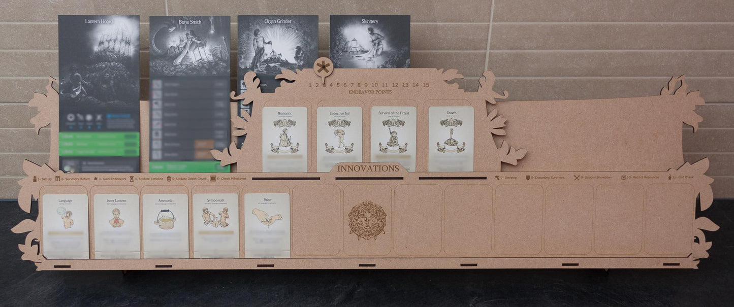 Kingdom Death Monster Settlement and Hunt Board image 9