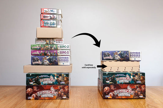 Zombicide Black Plague Knight Pledge Box Insert image 0