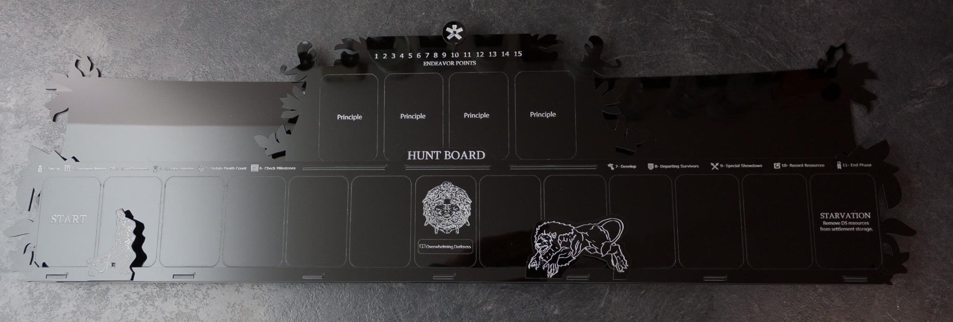 Kingdom Death Monster Settlement and Hunt Board image 3