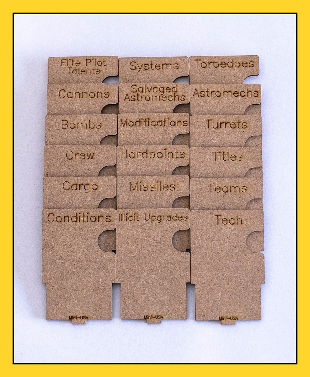 Star Wars: X-Wing Dividers image 0